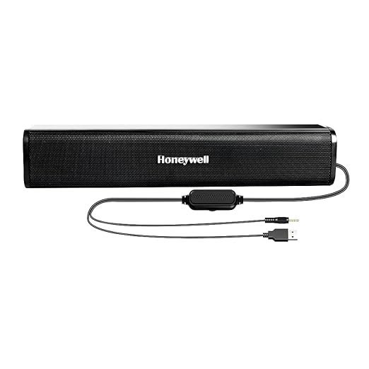 Honeywell Moxie V500 10W USB Wired Soundbar Speaker for PC & Laptop